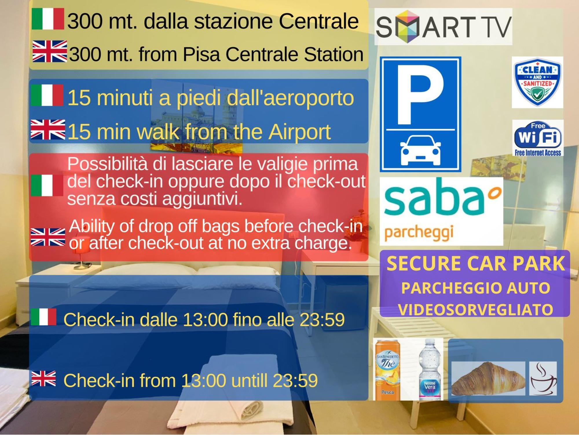 Hello Pisa B&B Экстерьер фото